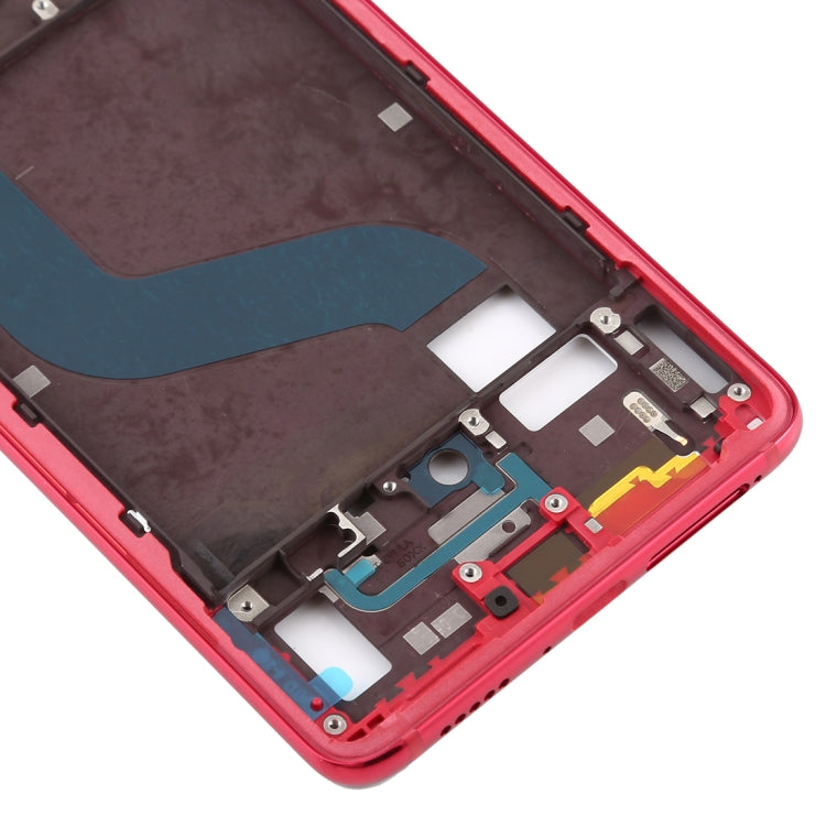 Front Housing LCD Frame Bezel Plate for Xiaomi Redmi K20 / Redmi K20 Pro / Mi 9T / Mi 9T Pro (Red) - Frame Bezel Plate by PMC TechLife | Online Shopping South Africa | PMC TechLife