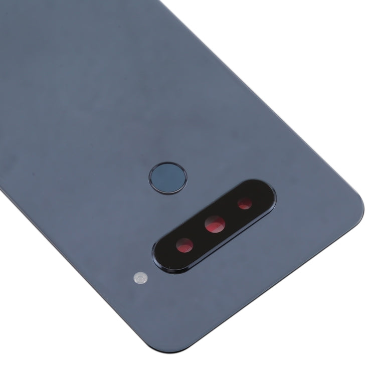 Battery Back Cover with Camera Lens & Fingerprint Sensor for LG G8s ThinQ(Silver) - For LG by PMC TechLife | Online Shopping South Africa | PMC TechLife