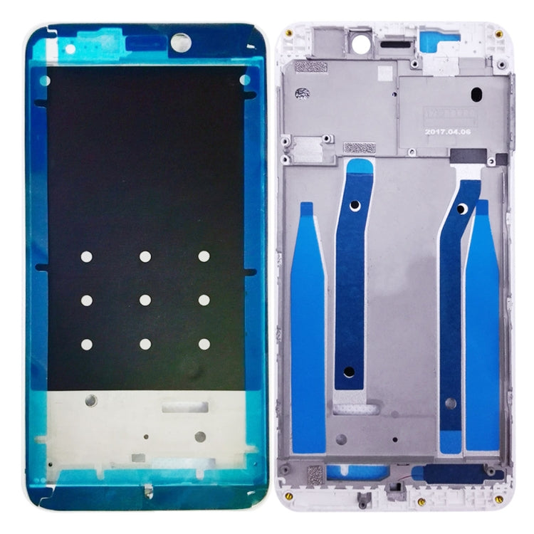 For Xiaomi Redmi 4X Front Housing LCD Frame Bezel(White) - Frame Bezel Plate by PMC TechLife | Online Shopping South Africa | PMC TechLife