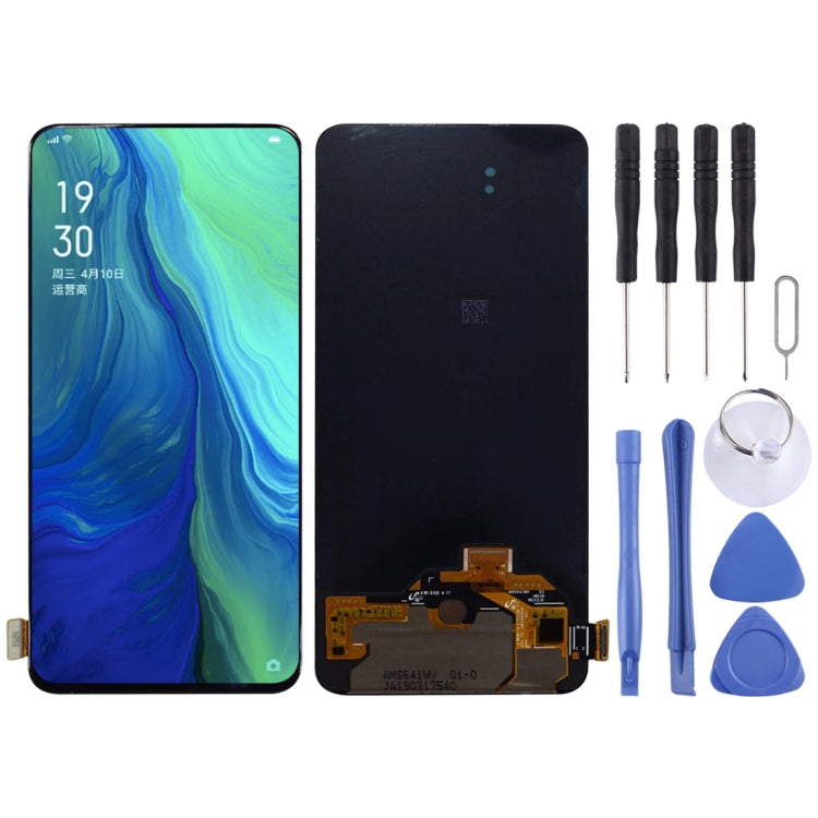 Original LCD Screen for OPPO Reno / Reno 5G with Digitizer Full Assembly (Black) - free shipping - PMC TechLife - Order now!