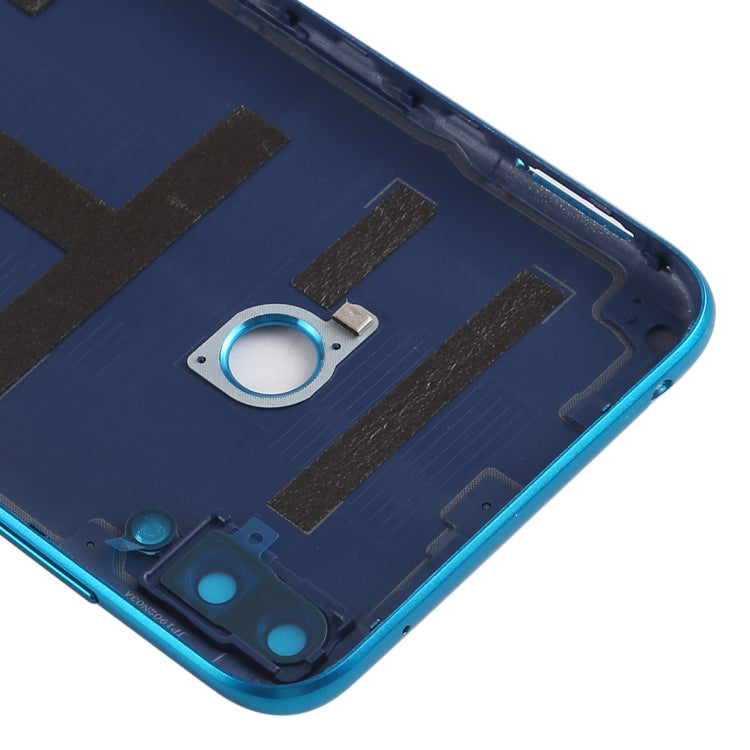 Original Battery Back Cover with Camera Lens & Side Keys for Huawei Y7 Prime (2019)(Blue) - Back Cover by PMC Jewellery | Online Shopping South Africa | PMC Jewellery