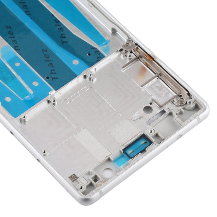 Front Housing LCD Frame Bezel Plate for Nokia 3 / TA-1020 TA-1028 TA-1032 TA-1038 (White) - Full Housing Cover by PMC TechLife | Online Shopping South Africa | PMC TechLife