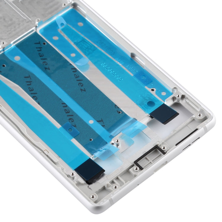 Front Housing LCD Frame Bezel Plate for Nokia 3 / TA-1020 TA-1028 TA-1032 TA-1038 (White) - Full Housing Cover by PMC TechLife | Online Shopping South Africa | PMC TechLife