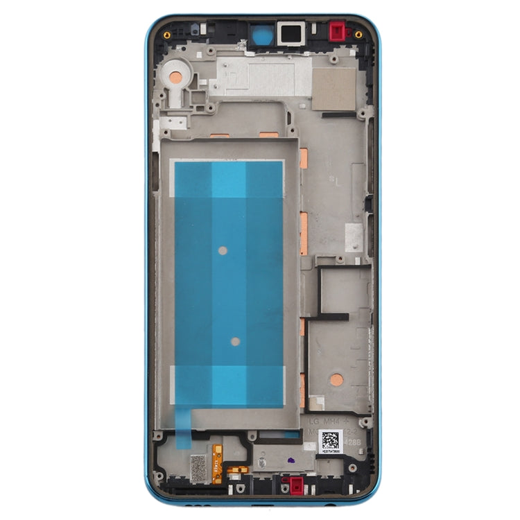 Front Housing LCD Frame Bezel Plate for LG K50 / K12 MAX / LMX520BMW / LMX520EMW(Single SIM Version)(Blue) - For LG by PMC TechLife | Online Shopping South Africa | PMC TechLife