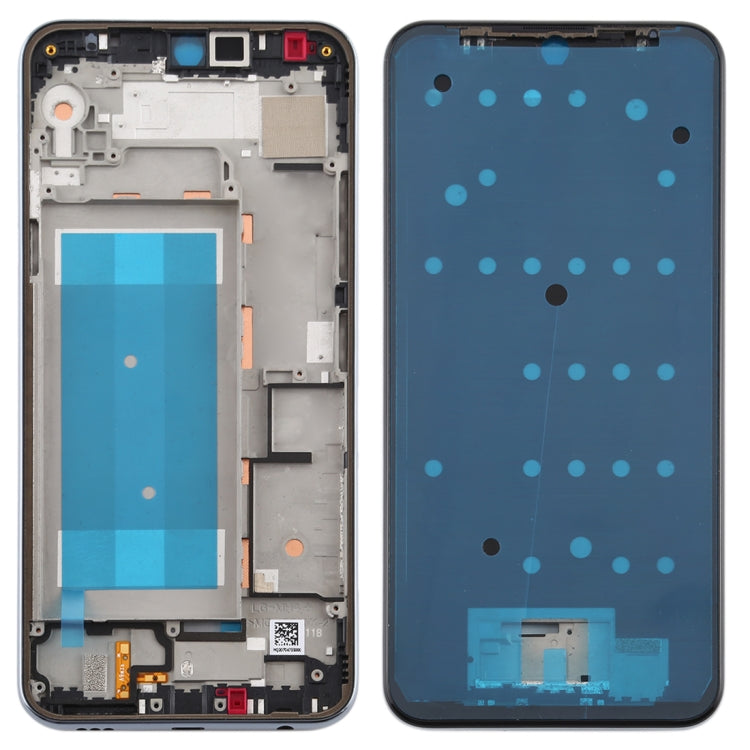 Front Housing LCD Frame Bezel Plate for LG K50 / K12 MAX / LMX520BMW / LMX520EMW(Single SIM Version)(Silver) - For LG by PMC TechLife | Online Shopping South Africa | PMC TechLife