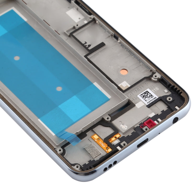 Front Housing LCD Frame Bezel Plate for LG K50 / K12 MAX / LMX520BMW / LMX520EMW(Single SIM Version)(Silver) - For LG by PMC TechLife | Online Shopping South Africa | PMC TechLife