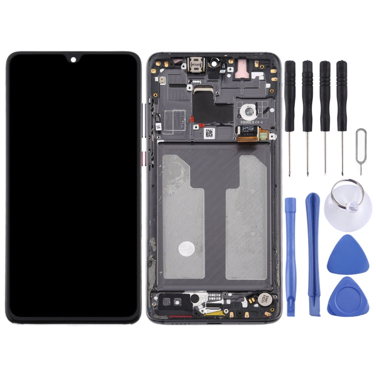 Original OLED LCD Screen for Huawei Mate 20 Digitizer Full Assembly with Frame(Black) - LCD Screen by PMC Jewellery | Online Shopping South Africa | PMC Jewellery