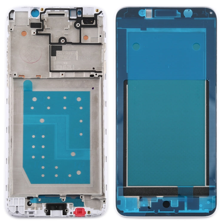 Front Housing LCD Frame Bezel Plate for Huawei Honor Play 7(White) - free shipping - PMC TechLife - Order now!
