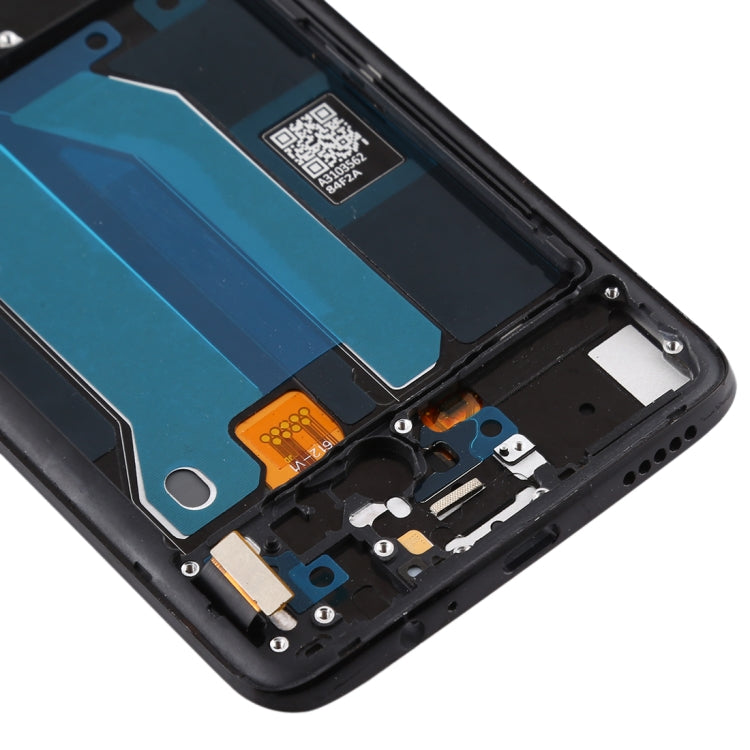 For OnePlus 6 A6000 TFT Material LCD Screen and Digitizer Full Assembly with Frame (Black) - free shipping - PMC TechLife - Order now!