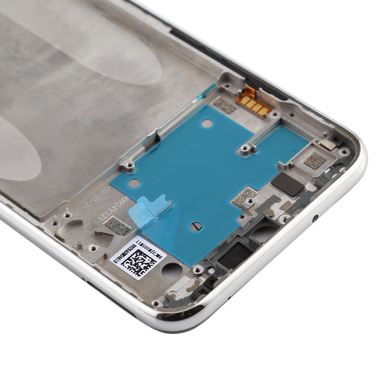 Front Housing LCD Frame Bezel Plate for Xiaomi Redmi Note 8(Silver) - Frame Bezel Plate by PMC TechLife | Online Shopping South Africa | PMC TechLife