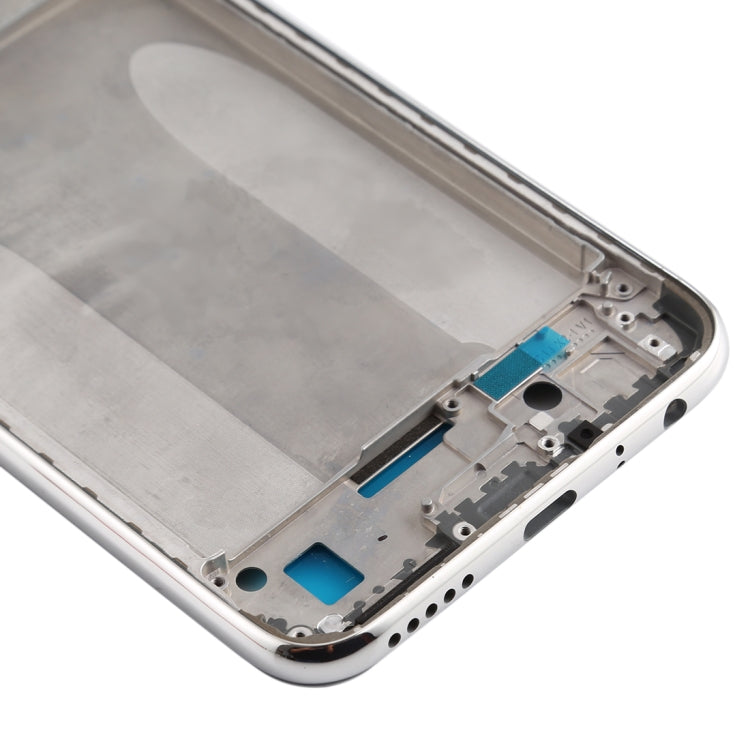 Front Housing LCD Frame Bezel Plate for Xiaomi Redmi Note 8(Silver) - Frame Bezel Plate by PMC TechLife | Online Shopping South Africa | PMC TechLife