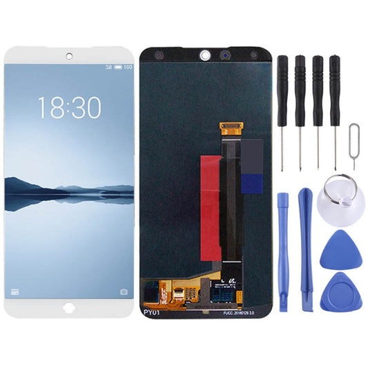 Original LCD Screen for Meizu 15 with Digitizer Full Assembly(White) - LCD Screen by PMC Jewellery | Online Shopping South Africa | PMC Jewellery