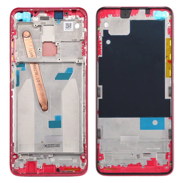 Front Housing LCD Frame Bezel Plate for Xiaomi Redmi K30 5G (Red) - Frame Bezel Plate by PMC TechLife | Online Shopping South Africa | PMC TechLife