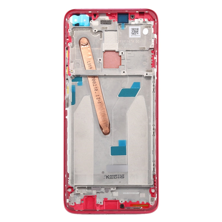 Front Housing LCD Frame Bezel Plate for Xiaomi Redmi K30 5G (Red) - Frame Bezel Plate by PMC TechLife | Online Shopping South Africa | PMC TechLife