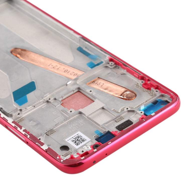 Front Housing LCD Frame Bezel Plate for Xiaomi Redmi K30 5G (Red) - Frame Bezel Plate by PMC TechLife | Online Shopping South Africa | PMC TechLife