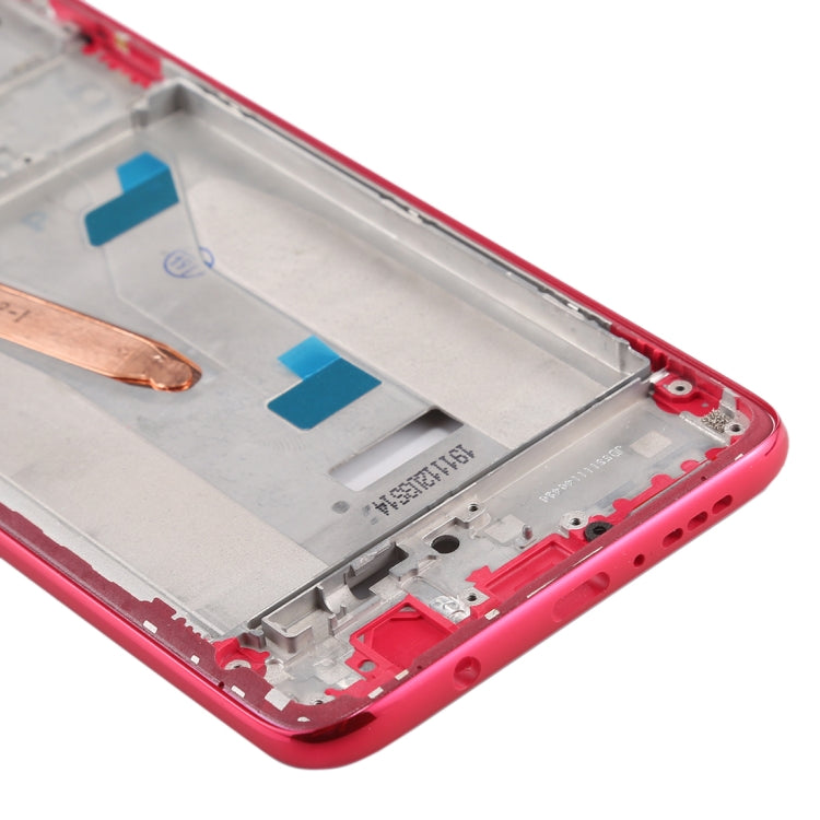 Front Housing LCD Frame Bezel Plate for Xiaomi Redmi K30 5G (Red) - Frame Bezel Plate by PMC TechLife | Online Shopping South Africa | PMC TechLife