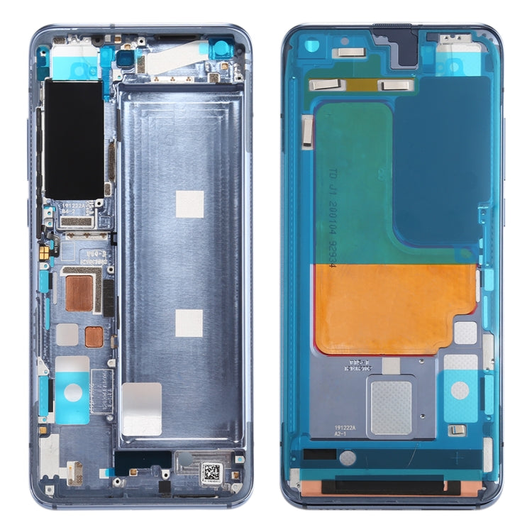 Front Housing LCD Frame Bezel Plate for Xiaomi Mi 10 5G / Mi 10 Pro 5G(Grey) - Frame Bezel Plate by PMC TechLife | Online Shopping South Africa | PMC TechLife