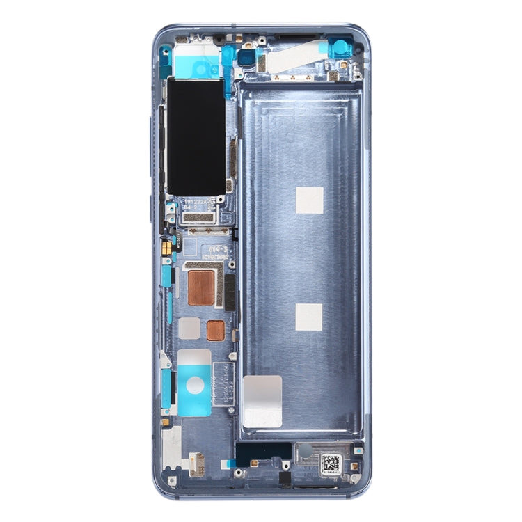 Front Housing LCD Frame Bezel Plate for Xiaomi Mi 10 5G / Mi 10 Pro 5G(Grey) - Frame Bezel Plate by PMC TechLife | Online Shopping South Africa | PMC TechLife