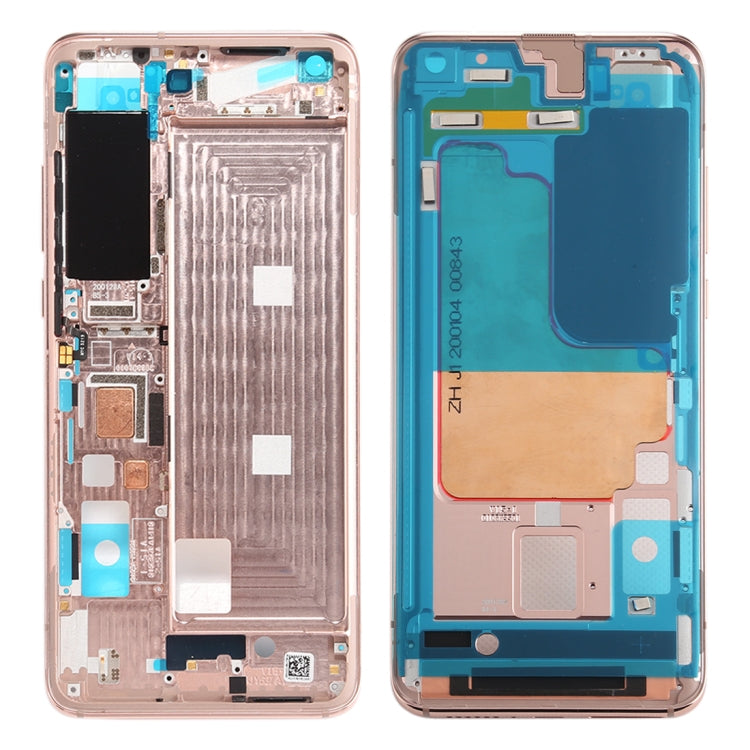 Front Housing LCD Frame Bezel Plate for Xiaomi Mi 10 5G / Mi 10 Pro 5G(Gold) - Frame Bezel Plate by PMC TechLife | Online Shopping South Africa | PMC TechLife