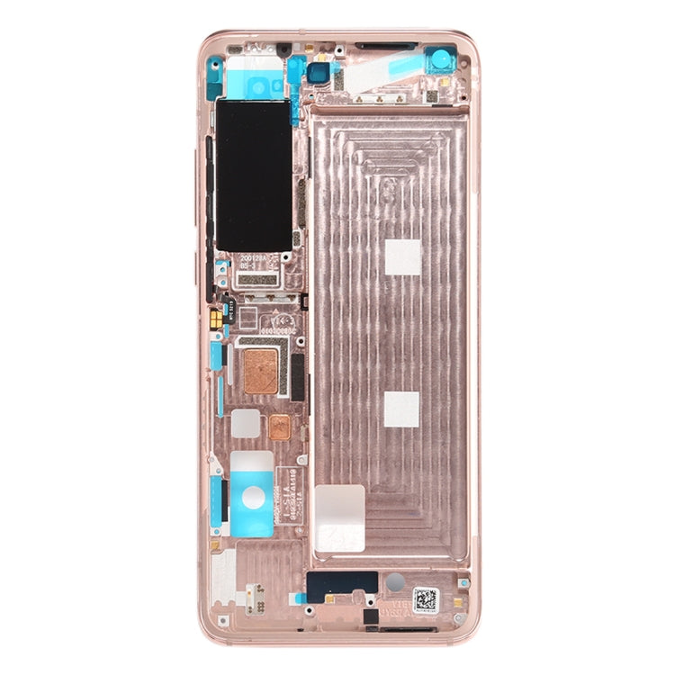 Front Housing LCD Frame Bezel Plate for Xiaomi Mi 10 5G / Mi 10 Pro 5G(Gold) - Frame Bezel Plate by PMC TechLife | Online Shopping South Africa | PMC TechLife