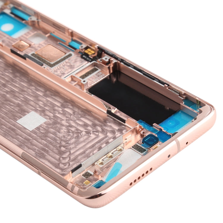 Front Housing LCD Frame Bezel Plate for Xiaomi Mi 10 5G / Mi 10 Pro 5G(Gold) - Frame Bezel Plate by PMC TechLife | Online Shopping South Africa | PMC TechLife