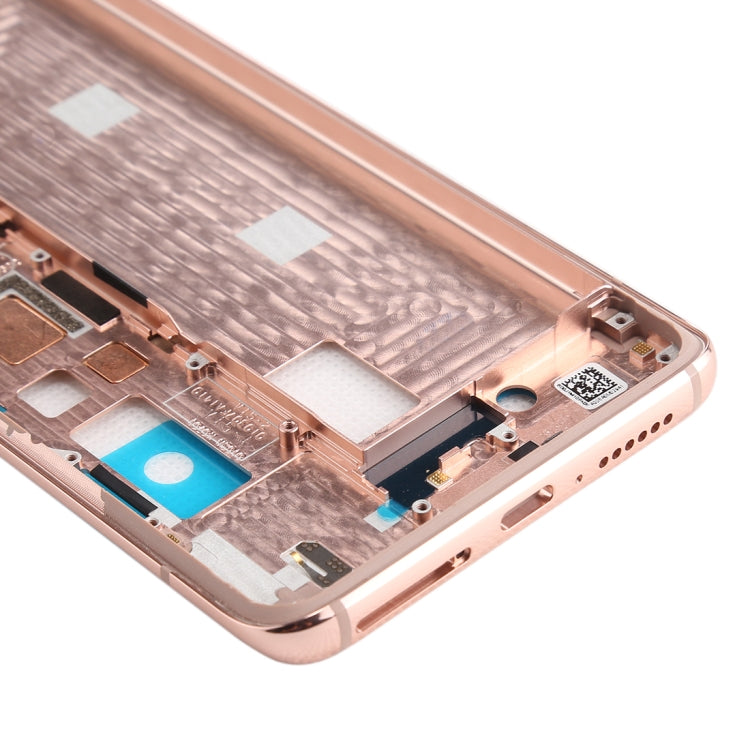 Front Housing LCD Frame Bezel Plate for Xiaomi Mi 10 5G / Mi 10 Pro 5G(Gold) - Frame Bezel Plate by PMC TechLife | Online Shopping South Africa | PMC TechLife