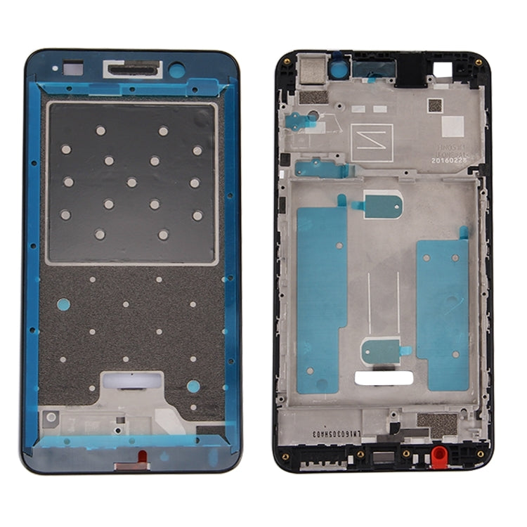 For Huawei Honor 5A / Y6 II Front Housing LCD Frame Bezel Plate(Black) - Full Housing Cover by PMC TechLife | Online Shopping South Africa | PMC TechLife