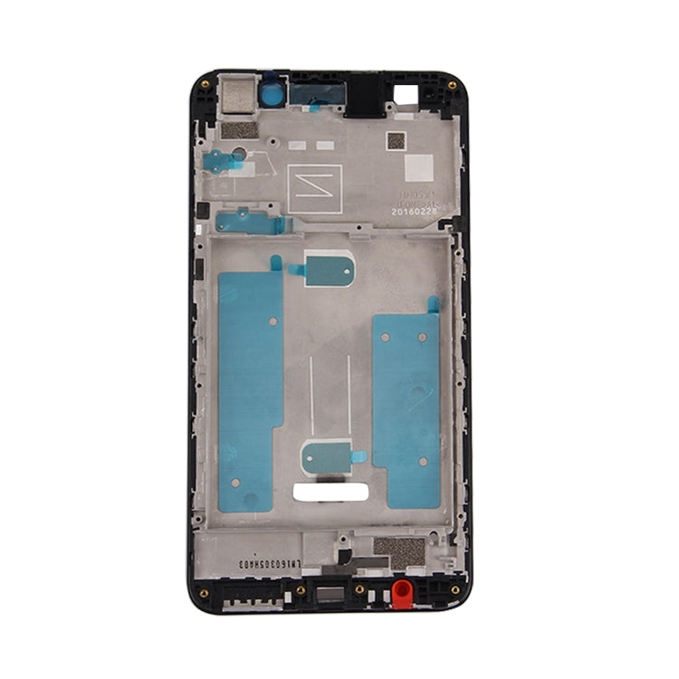 For Huawei Honor 5A / Y6 II Front Housing LCD Frame Bezel Plate(Black) - Full Housing Cover by PMC TechLife | Online Shopping South Africa | PMC TechLife