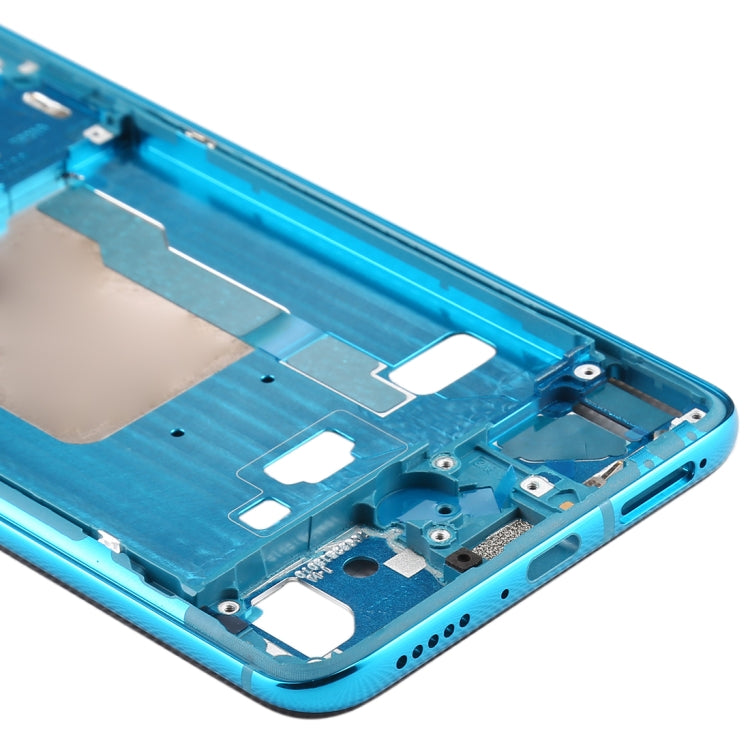Front Housing LCD Frame Bezel Plate With Side Keys for Xiaomi Redmi K30 Pro (Blue) - Frame Bezel Plate by PMC TechLife | Online Shopping South Africa | PMC TechLife