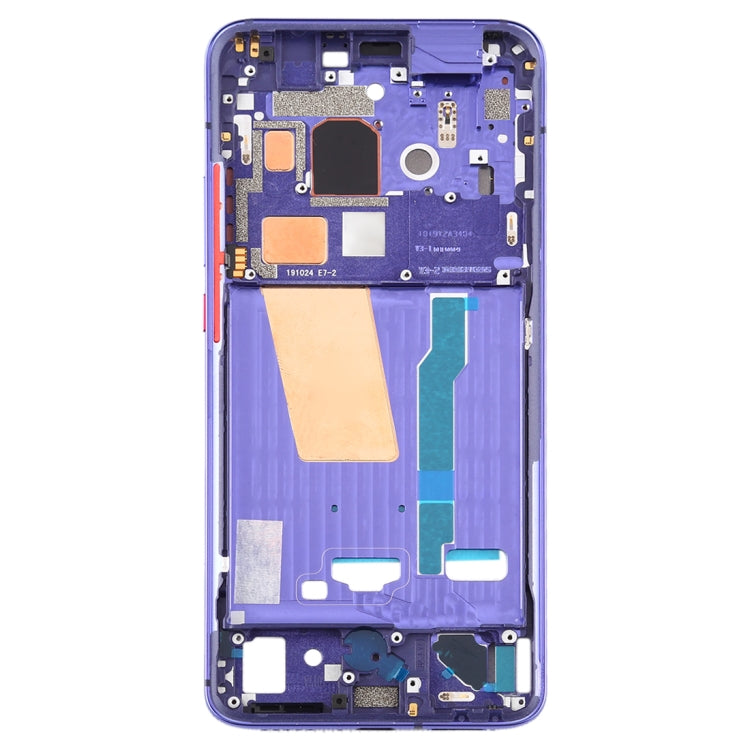 Front Housing LCD Frame Bezel Plate With Side Keys for Xiaomi Redmi K30 Pro (Purple) - Frame Bezel Plate by PMC TechLife | Online Shopping South Africa | PMC TechLife