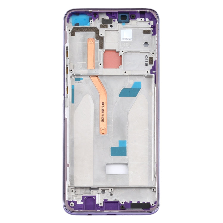 Front Housing LCD Frame Bezel Plate for Xiaomi Redmi K30, 4G Version (Purple) - Frame Bezel Plate by PMC TechLife | Online Shopping South Africa | PMC TechLife