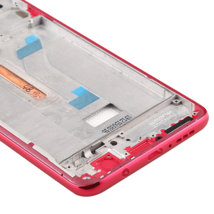 Front Housing LCD Frame Bezel Plate for Xiaomi Redmi K30, 4G Version(Red) - Frame Bezel Plate by PMC TechLife | Online Shopping South Africa | PMC TechLife