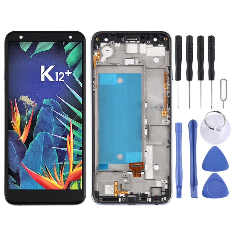 TFT LCD Screen for LG K40 LMX420 / X4 2019 / K12 Plus,Double SIM with Digitizer Full Assembly (Black) - free shipping - PMC TechLife - Order now!