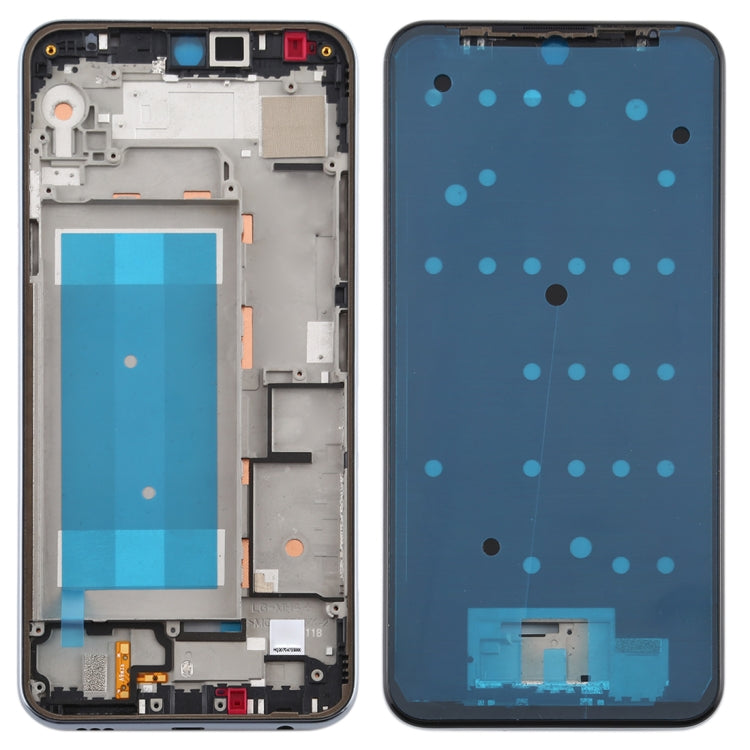 Front Housing LCD Frame Bezel Plate for LG K50 / K12 MAX / LMX520BMW / LMX520EMW(Double SIM Version)(Silver) - For LG by PMC TechLife | Online Shopping South Africa | PMC TechLife