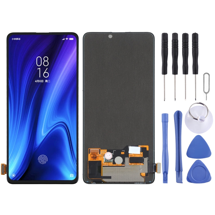 Original AMOLED LCD Screen for Xiaomi Redmi K20 Pro / K20 / Mi 9T / Mi 9T Pro with Digitizer Full Assembly(Black) - free shipping - PMC TechLife - Order now!
