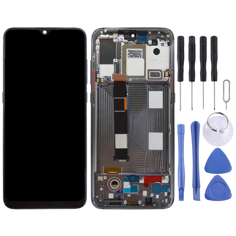 Original AMOLED LCD Screen for Xiaomi Mi 9 Digitizer Full Assembly with Frame(Black) - LCD Screen by PMC TechLife | Online Shopping South Africa | PMC TechLife
