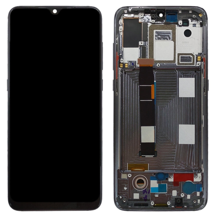 Original AMOLED LCD Screen for Xiaomi Mi 9 Digitizer Full Assembly with Frame(Black) - LCD Screen by PMC TechLife | Online Shopping South Africa | PMC TechLife