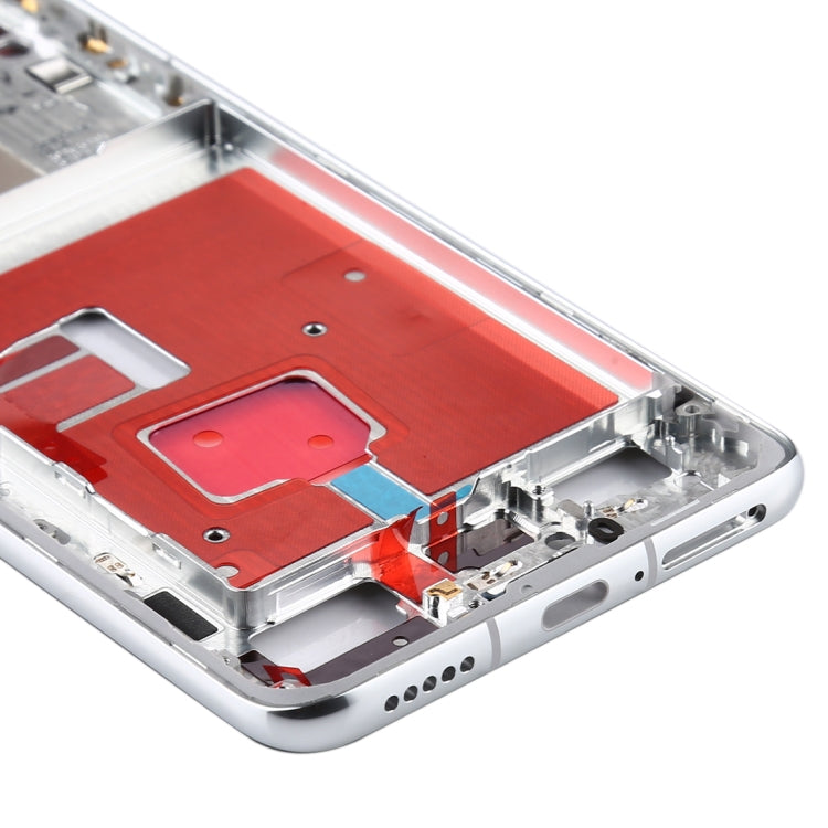 Original Middle Frame Bezel Plate with Side Keys for Huawei P40(Silver) - Full Housing Cover by PMC TechLife | Online Shopping South Africa | PMC TechLife
