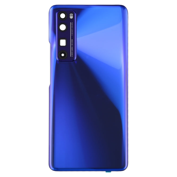 Original Battery Back Cover with Camera Lens Cover for Huawei Nova 7 Pro 5G(Purple) - Back Cover by PMC TechLife | Online Shopping South Africa | PMC TechLife | Buy Now Pay Later Mobicred
