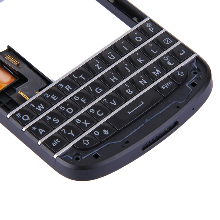 3 in 1 for BlackBerry Q10 (Keyboard + Middle Frame Bezel + Back Plate Housing Camera Lens Panel) Full Assembly Housing Cover - For BlackBerry by PMC TechLife | Online Shopping South Africa | PMC TechLife