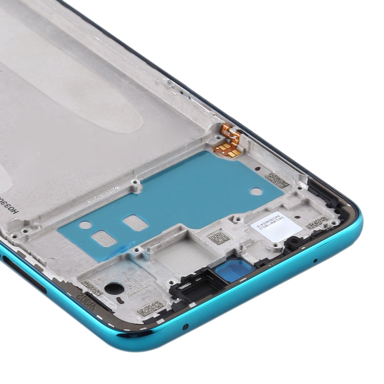 Original Front Housing LCD Frame Bezel Plate for Xiaomi Redmi Note 9S / Note 9 Pro(India) / Note 9 Pro Max / Note 10 Lite(Green) - Frame Bezel Plate by PMC TechLife | Online Shopping South Africa | PMC TechLife