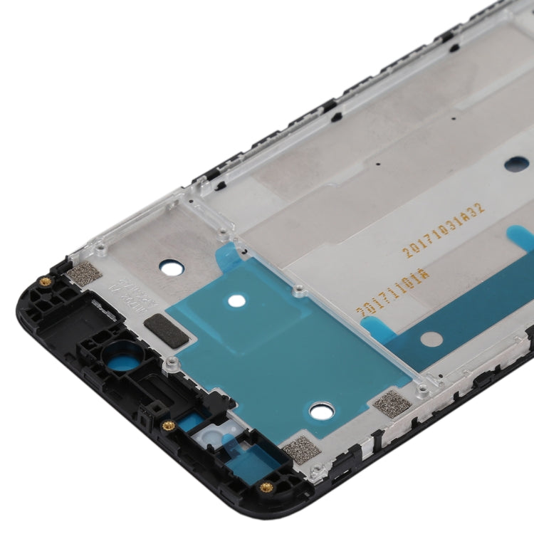 Front Housing LCD Frame Bezel for Xiaomi Redmi Note 5A Prime / Y1(Black) - Frame Bezel Plate by PMC TechLife | Online Shopping South Africa | PMC TechLife