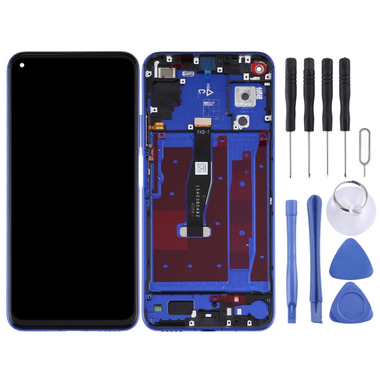 OEM LCD Screen for Huawei Honor 20 / Nova 5T Digitizer Full Assembly with Frame(Phantom Blue) - free shipping - PMC TechLife - Order now!