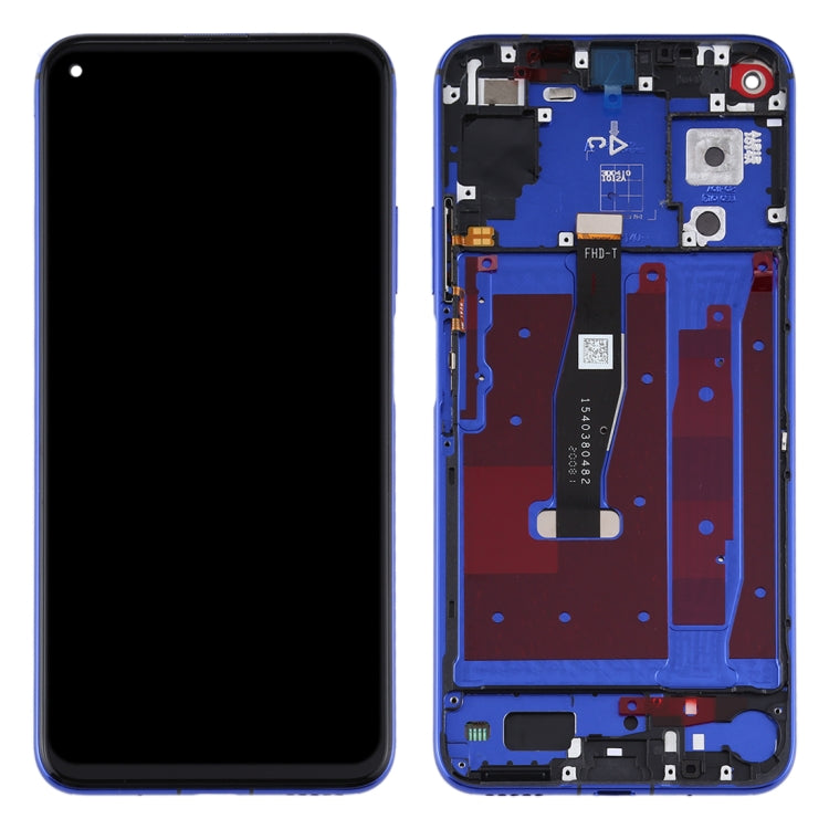 OEM LCD Screen for Huawei Honor 20 / Nova 5T Digitizer Full Assembly with Frame(Phantom Blue) - free shipping - PMC TechLife - Order now!