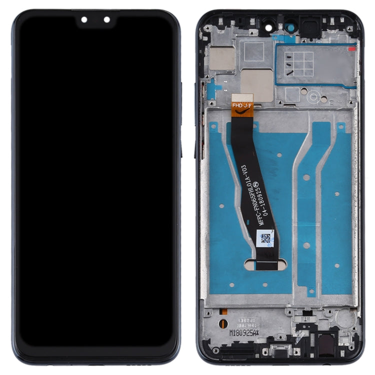 OEM LCD Screen for Huawei Y9 (2019) Digitizer Full Assembly with Frame(Black) - LCD Screen by PMC Jewellery | Online Shopping South Africa | PMC Jewellery