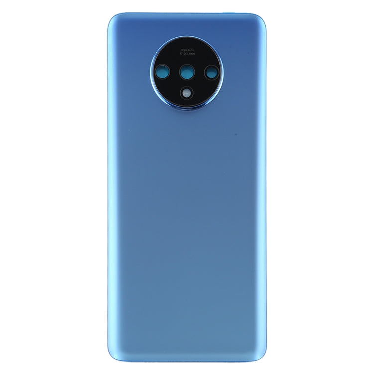 For OnePlus 7T Original Battery Back Cover with Camera Lens Cover (Blue) - free shipping - PMC TechLife - Order now!