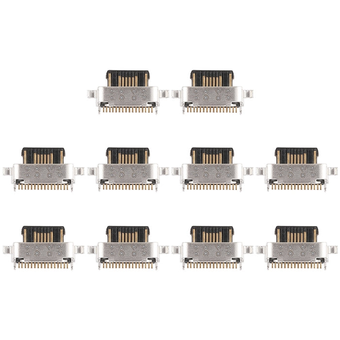 For Meizu Pro7 / Pro7 Plus 10pcs Charging Port Connector - Tail Connector by PMC TechLife | Online Shopping South Africa | PMC TechLife
