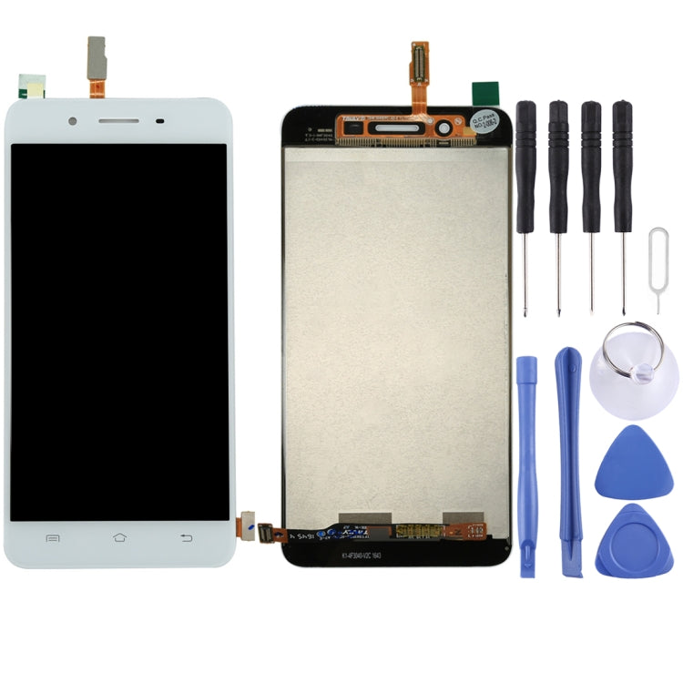 TFT LCD Screen For Vivo Y55 with Digitizer Full Assembly(White) - free shipping - PMC TechLife - Order now!
