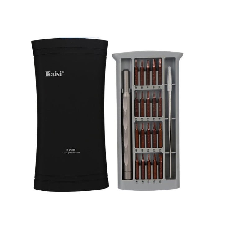 Kaisi K-3022B 22 in1 High Precision Screwdriver Set Magnetic Screwdriver Bits - Screwdriver Set by Kaisi | Online Shopping South Africa | PMC TechLife | Buy Now Pay Later Mobicred