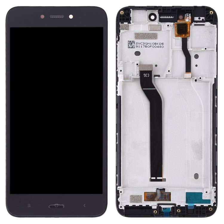 TFT LCD Screen for Xiaomi Redmi Go Digitizer Full Assembly with Frame(Black) - free shipping - PMC TechLife - Order now!